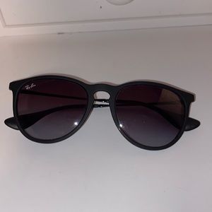Authentic black Erika ray bans